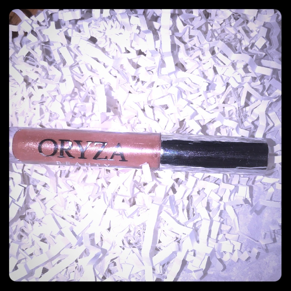 ORYZA Beauty lipgloss rose glow